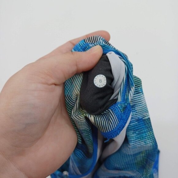 Lululemon Wunder Under Hi-Rise 7/8 Tight 25" Sun Dazed Multi Blue 8 Luxtreme - Picture 6 of 9